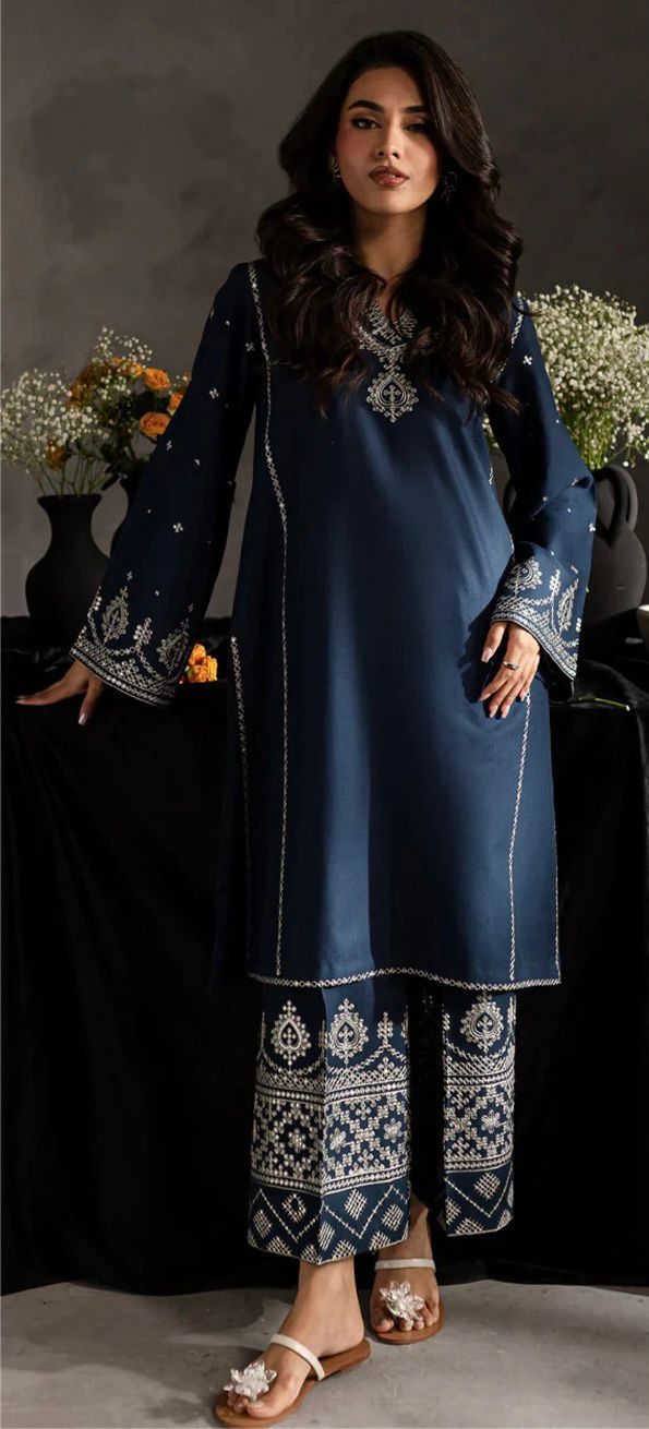 Dhanak 2PC Embroidered