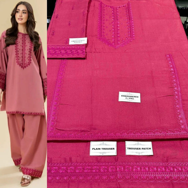 Dhanak 2PC Embroidered