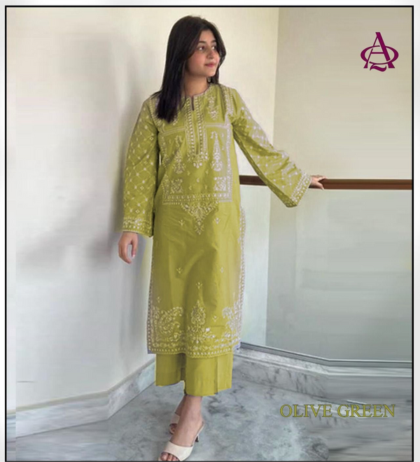Dhanak 2PC Embroidered