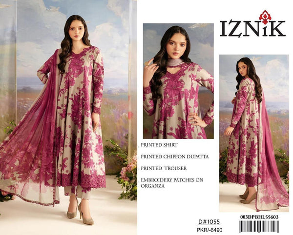 IZNIK 3pc Lawn