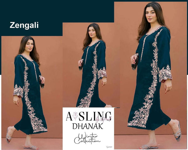 Dhanak 2PC Embroidered