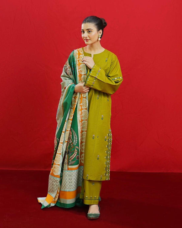 URGE DHANAK 3PC EMBROIDERED My Store