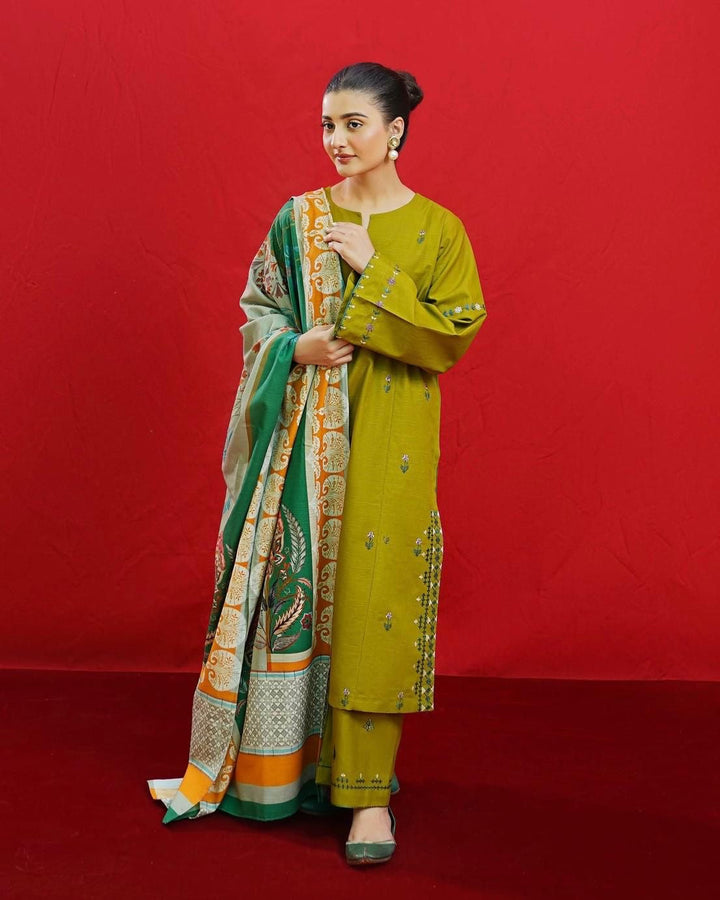 URGE DHANAK 3PC EMBROIDERED My Store