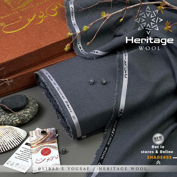 LIBAS-E-YOUSAF (HERITAGE WOOL)