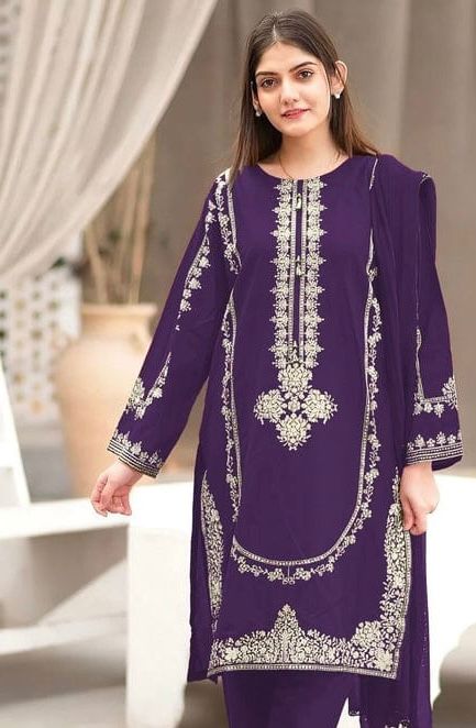 Dhanak 2PC Embroidered