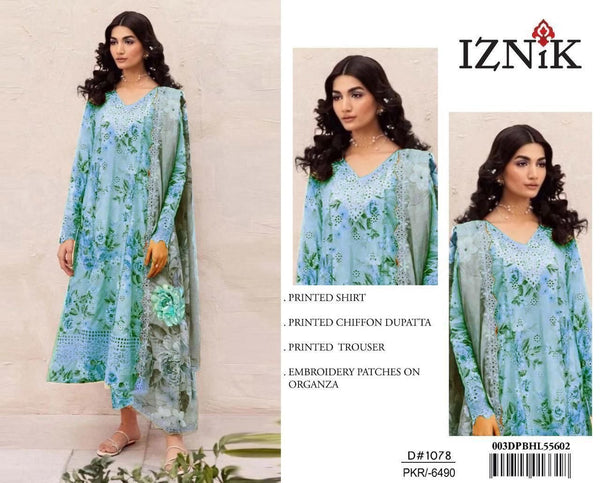 IZNIK 3pc Lawn