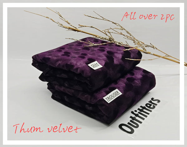 9D KOREAN VELVET 2PC