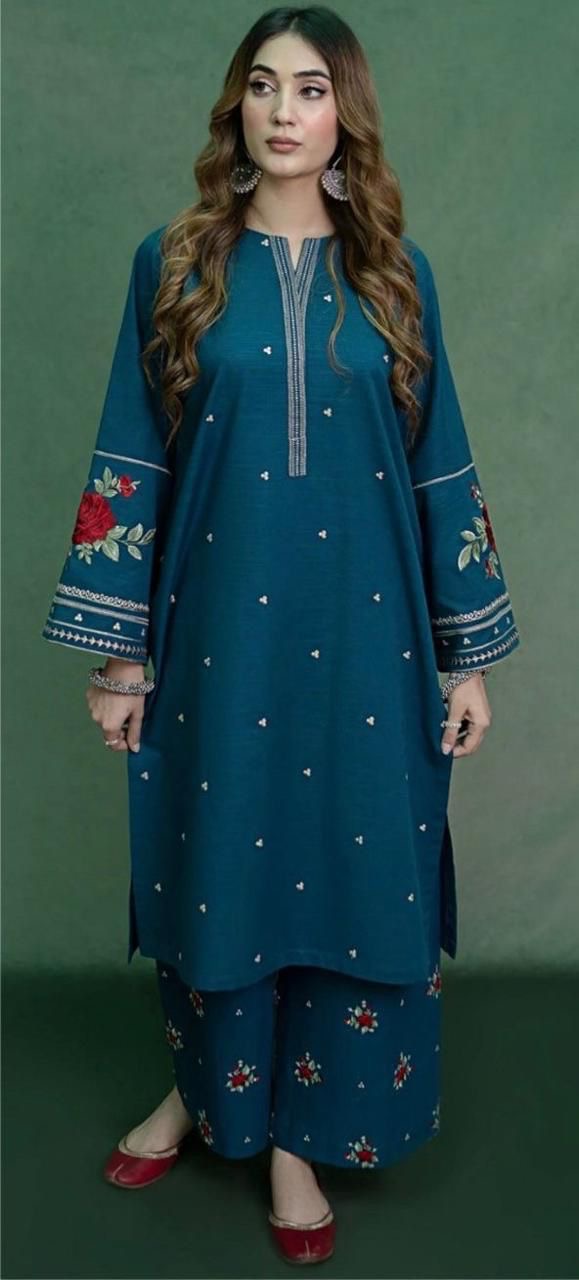 Dhanak 2PC Embroidered