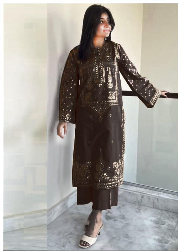 Dhanak 2PC Embroidered