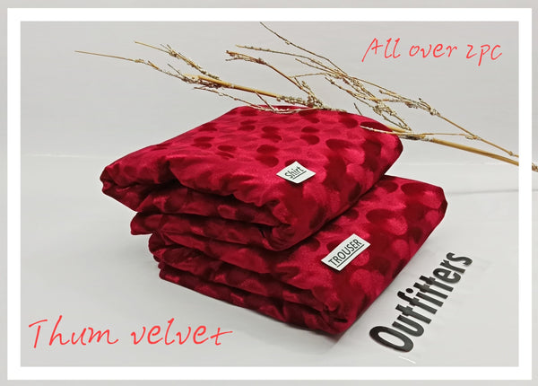 9D KOREAN VELVET 2PC
