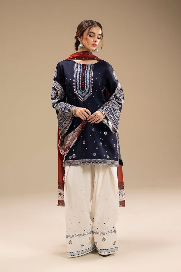 JAZMINE DHANAK 3PC EMBROIDERED