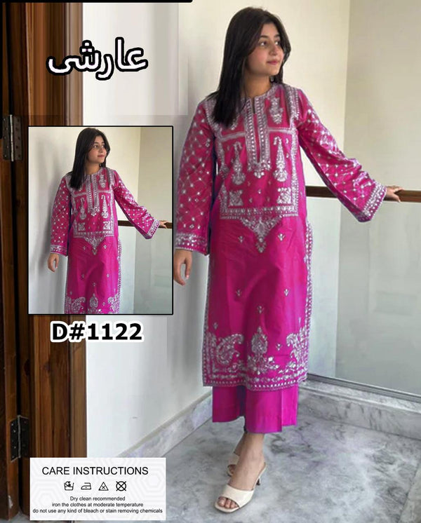 Dhanak 2PC Embroidered