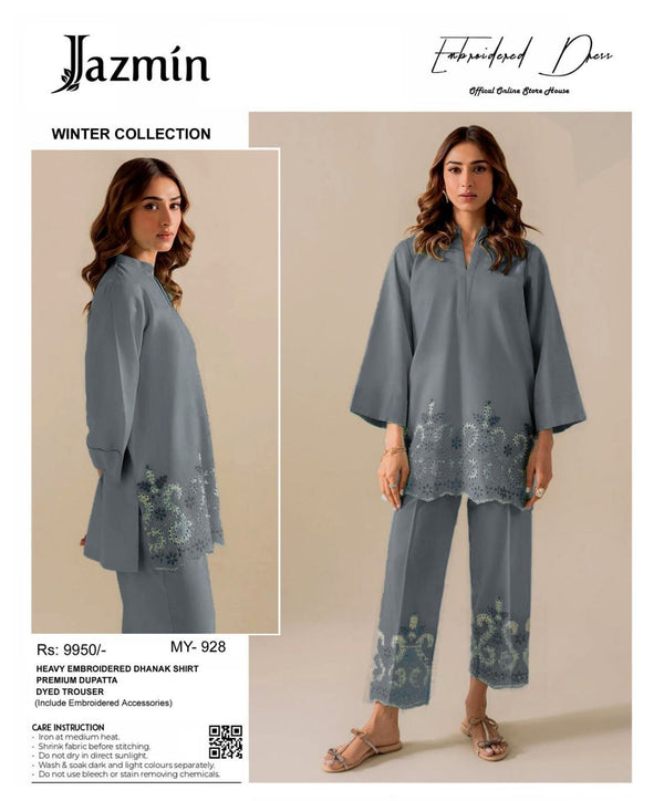 Dhanak 2PC Embroidered