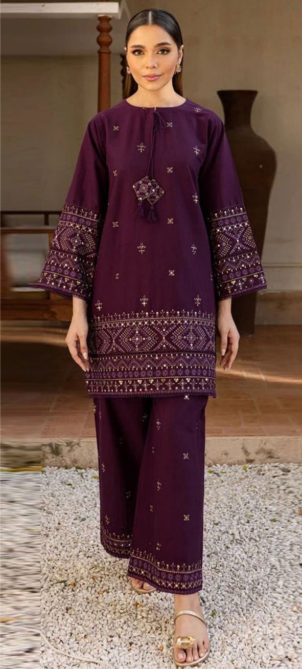 Dhanak 2PC Embroidered