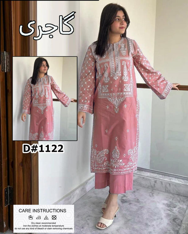 Dhanak 2PC Embroidered