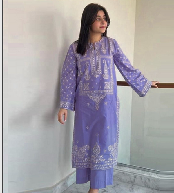 Dhanak 2PC Embroidered