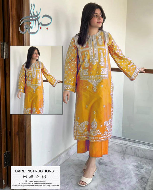 Dhanak 2PC Embroidered